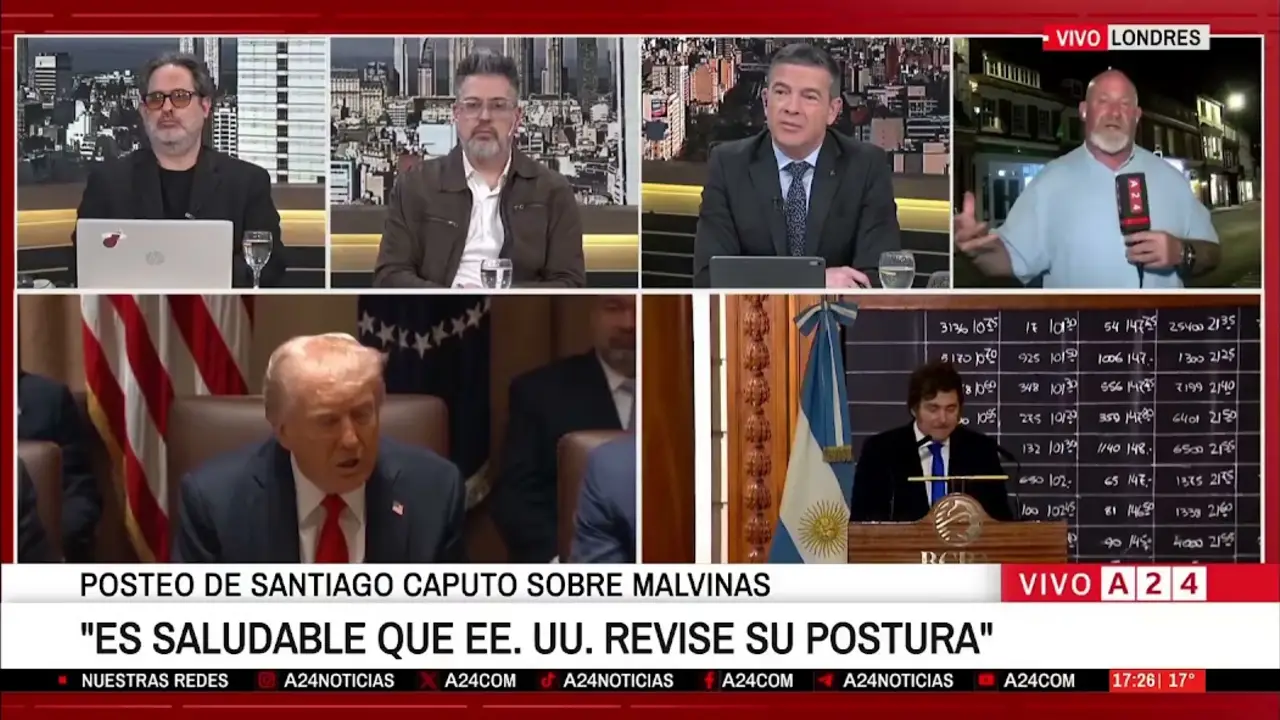 Insólito: un periodista de A24 pidió "soberanía compartida" en Malvinas para que los isleños tengan "algún beneficio"