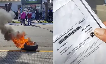 Desesperada protesta en Mar de Ajó por suba de tarifas: $7 millones a 4 familias | Costa atlántica