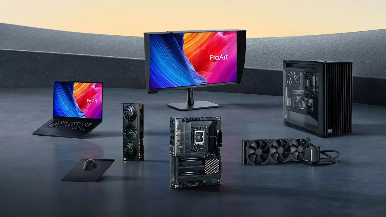 Las nuevas ProArt de ASUS procesan la IA más potente