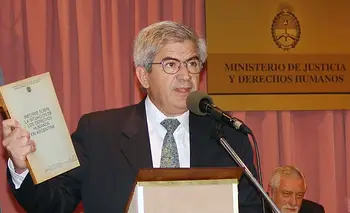 Murió Alberto Iribarne, ex ministro de justicia de Néstor Kirchner | Alberto iribarne
