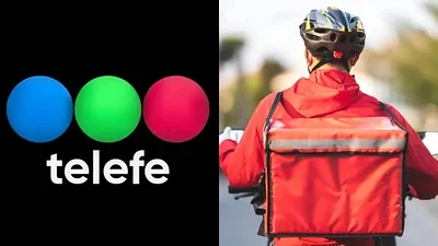 Una figura de Telefe empezó a hacer delivery por la crisis Una figura de Telefe empezó a hacer delivery por la crisis