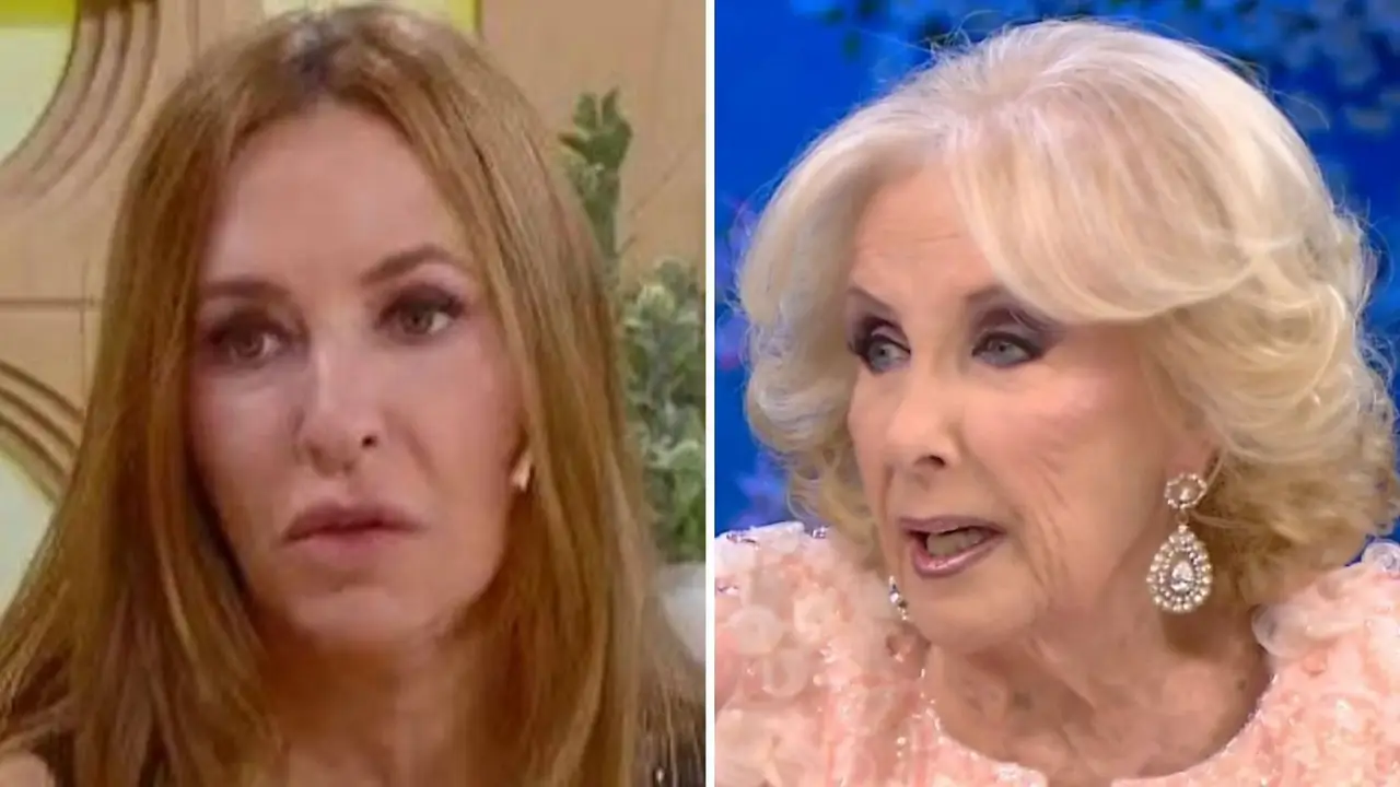 Analía Franchín y Mirtha Legrand