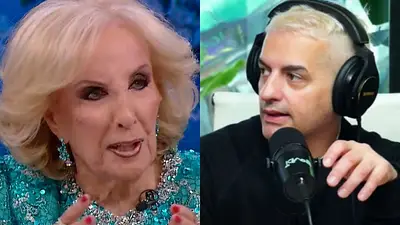 Ángel de Brito y Mirtha Legrand. Ángel de Brito y Mirtha Legrand.