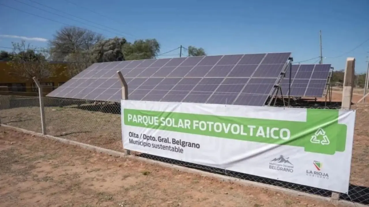Quintela inauguró un nuevo Parque Solar y La Rioja avanza hacia un modelo energético más sustentable en el interior 