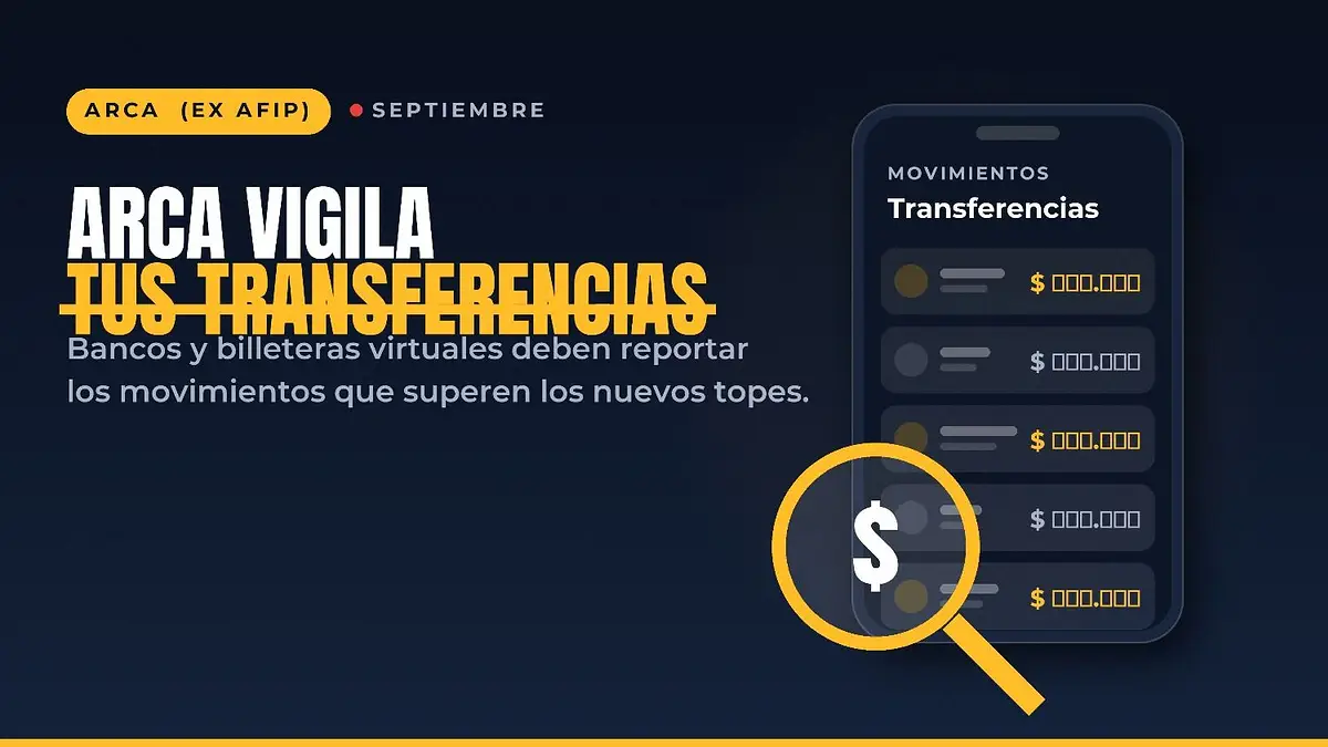 ATENCIÓN con las TRANSFERENCIAS en septiembre: los límites de ARCA