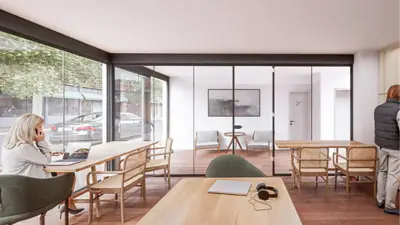 Espacio interior moderno en Montevideo vinculado al mercado inmobiliario uruguayo Espacio interior moderno en Montevideo vinculado al mercado inmobiliario uruguayo