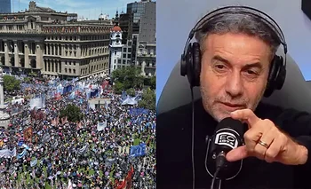 La repudiable frase de Majul sobre las movilizaciones contra Milei: "Siguen de..." | Televisión 
