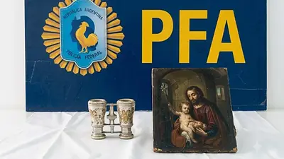 Operación "francohistórica": la Policía recuperó dos piezas robadas de un museo hace cuatro años Operación "francohistórica": la Policía recuperó dos piezas robadas de un museo hace cuatro años
