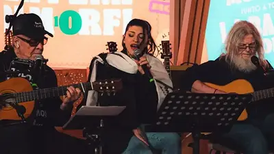 Cazzu, Gustavo Santaolalla Cazzu, Gustavo Santaolalla