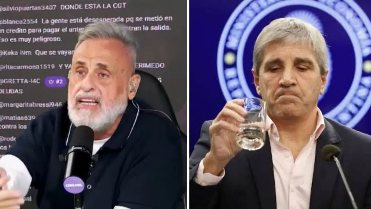 jorge rial y luis caputo
