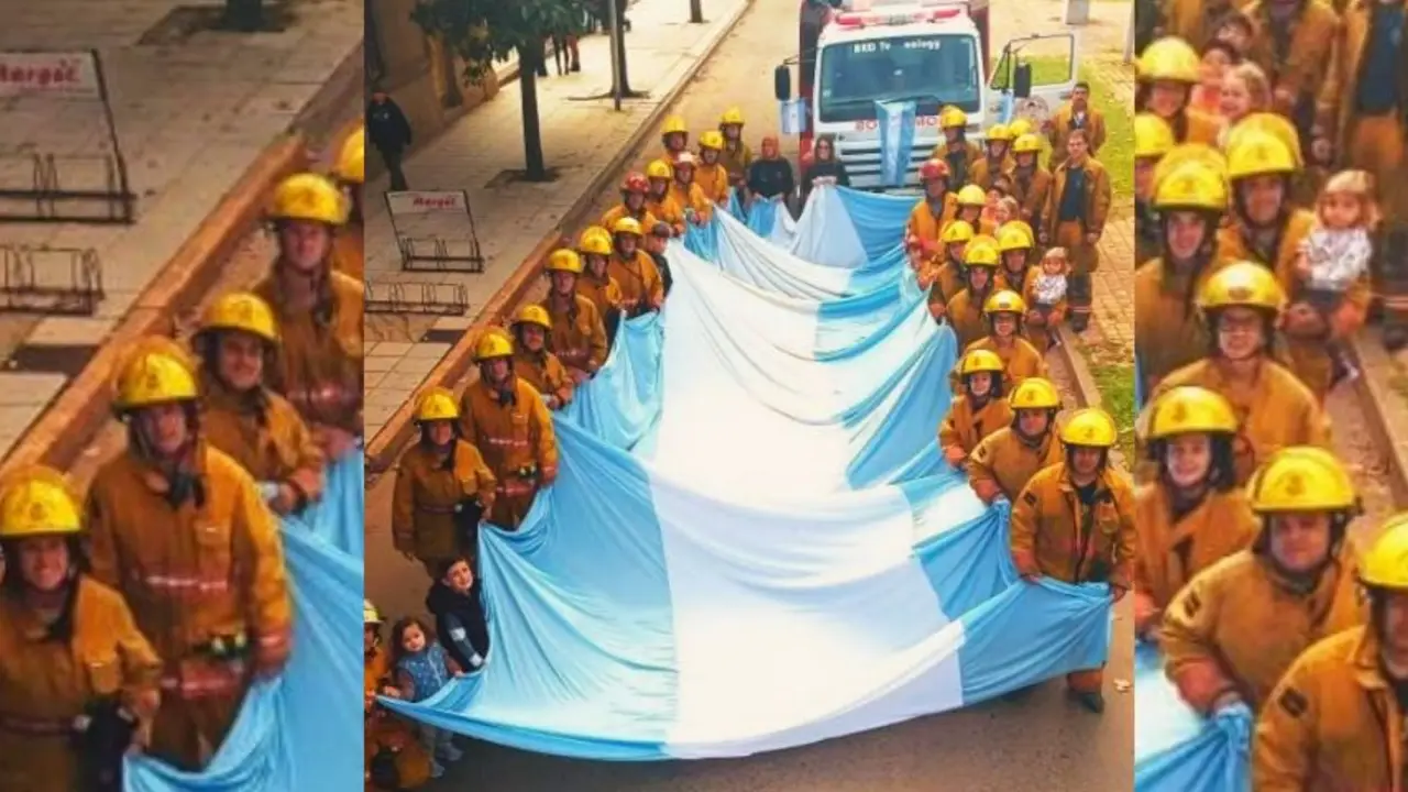 Sirenazo nacional de Bomberos Voluntarios: rescatistas reclamaron una deuda millonaria del gobierno para lo cuarteles del país