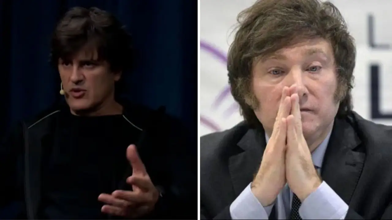 Andrés Ciro Martínez y Javier Milei