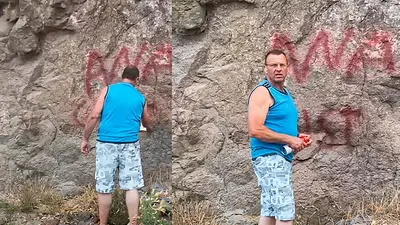 Vandalizó un patrimonio natural del Nahuel Huapi y ahora deberá restaurarlo con sus propias manos: la sanción en la Patagonia Vandalizó un patrimonio natural del Nahuel Huapi y ahora deberá restaurarlo con sus propias manos: la sanción en la Patagonia