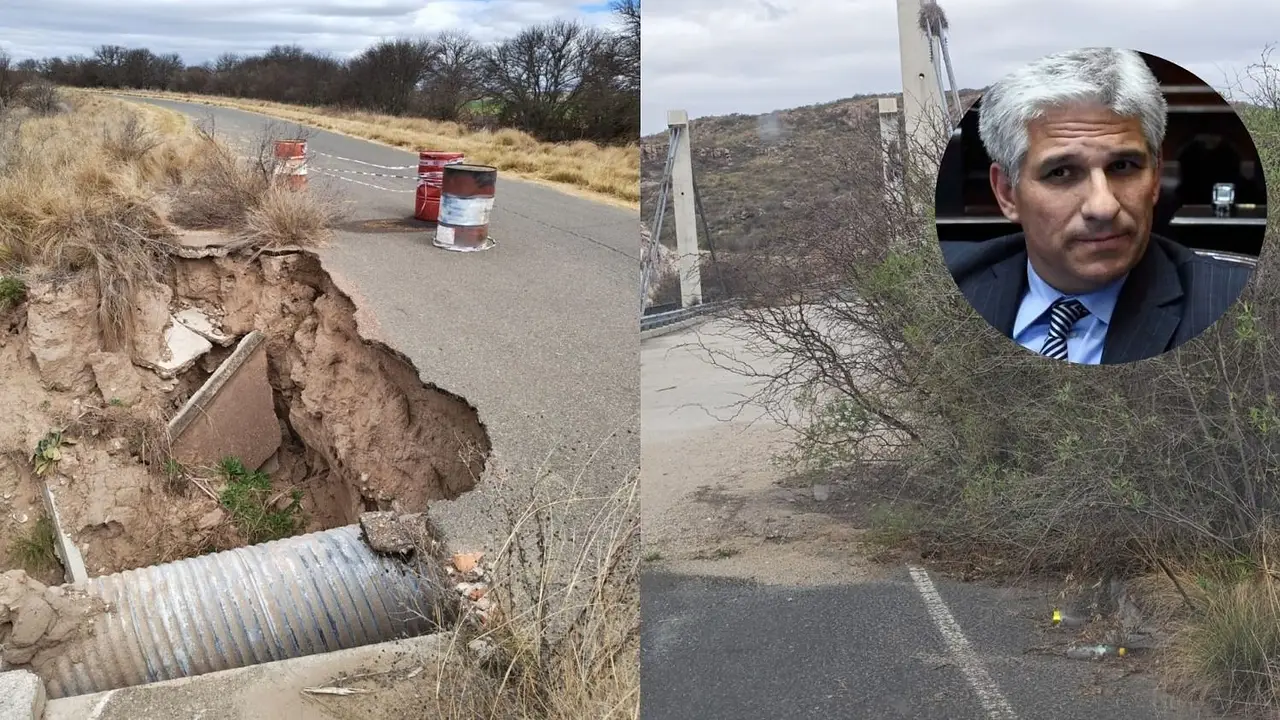 Mientras Milei destinó $5.224 millones a San Luis, denuncian a Poggi por el abandono de rutas: "Están destruidas"