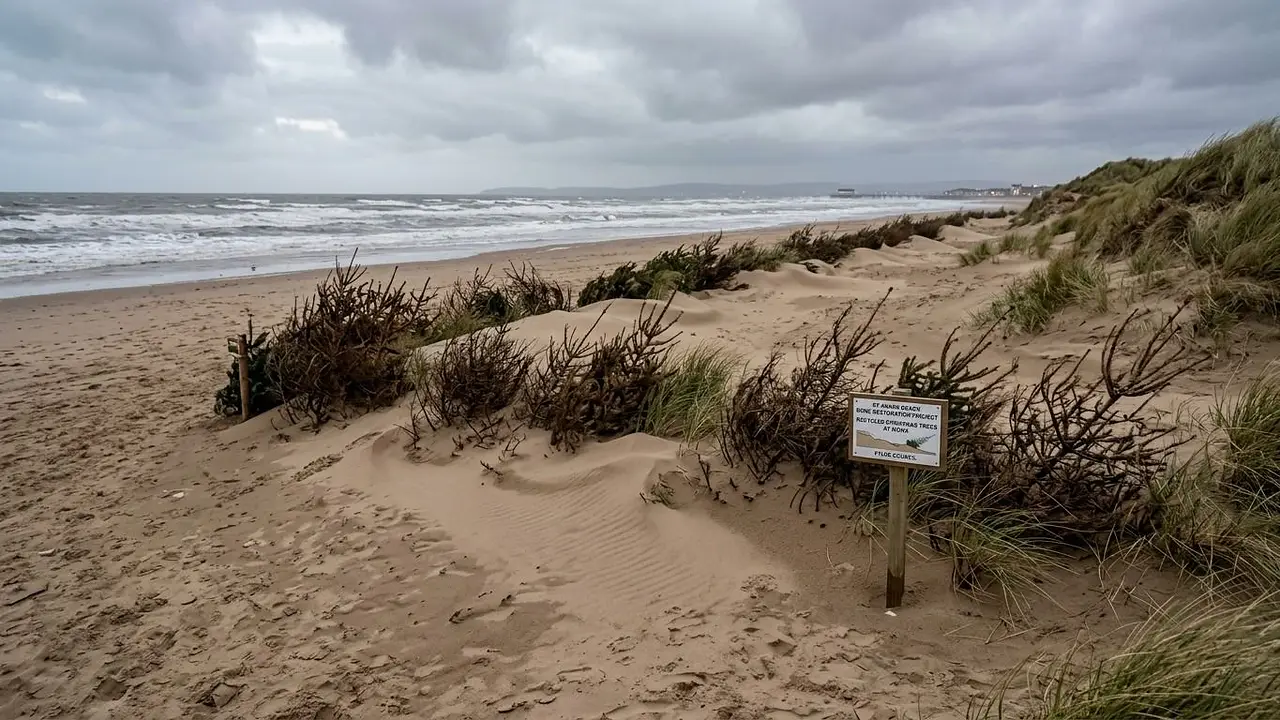 Playa generada con IA
