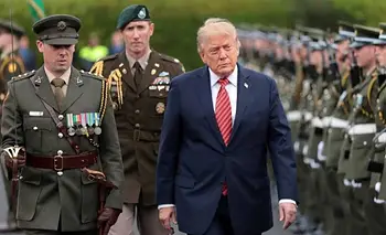 Como con Malvinas: Trump usó la reunificación de Irlanda para presionar a Reino Unido | Donald trump