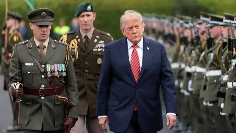 Como con Malvinas: Trump usó la reunificación de Irlanda para presionar a Reino Unido | Donald trump
