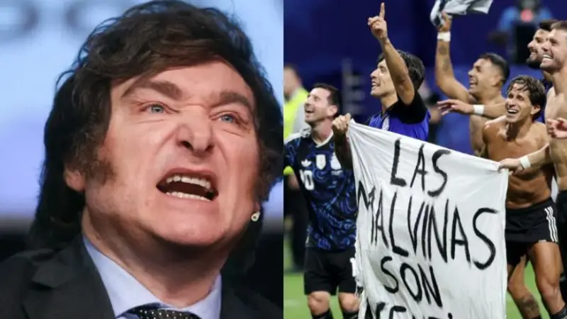 Javier Milei con las Malvinas: de avalar la prohibición de banderas a usar a los jugadores de la Selección Argentina