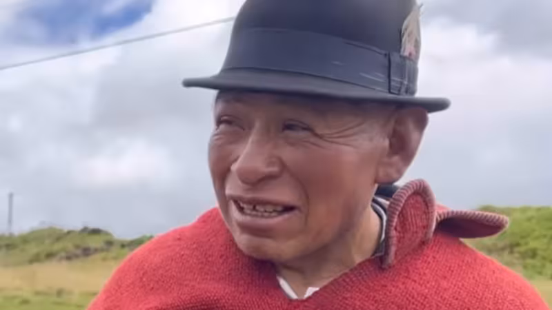 Juanito, el pastor que vive a 4.000 metros de altura: "Somos felices con la tranquilidad y trabajamos"