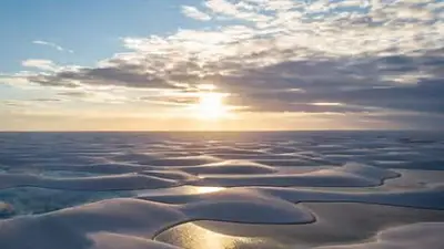 Furor por el desierto de Brasil que se transfroma en un mar de dunas y es uno de los más paisajes más impresionantes del mundo Furor por el desierto de Brasil que se transfroma en un mar de dunas y es uno de los más paisajes más impresionantes del mundo