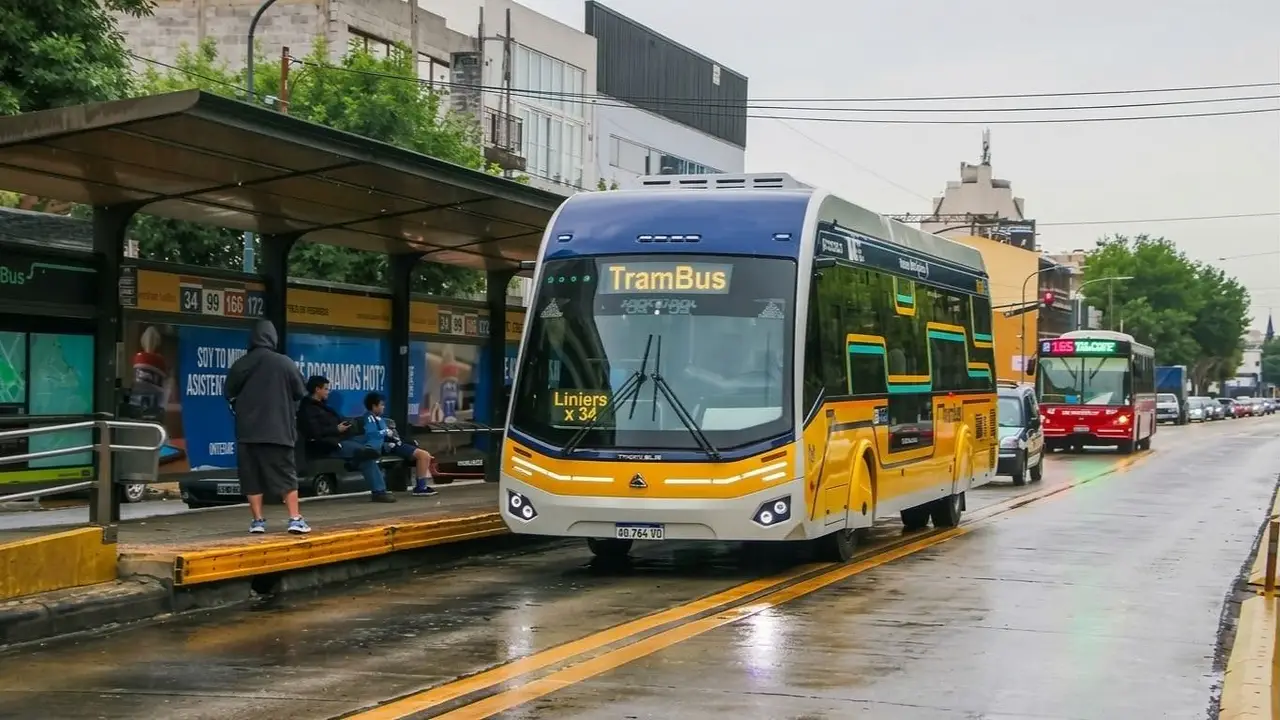 Cambios en una línea de colectivo de CABA por el Trambús: el nuevo recorrido que modifica Caballito y Almagro