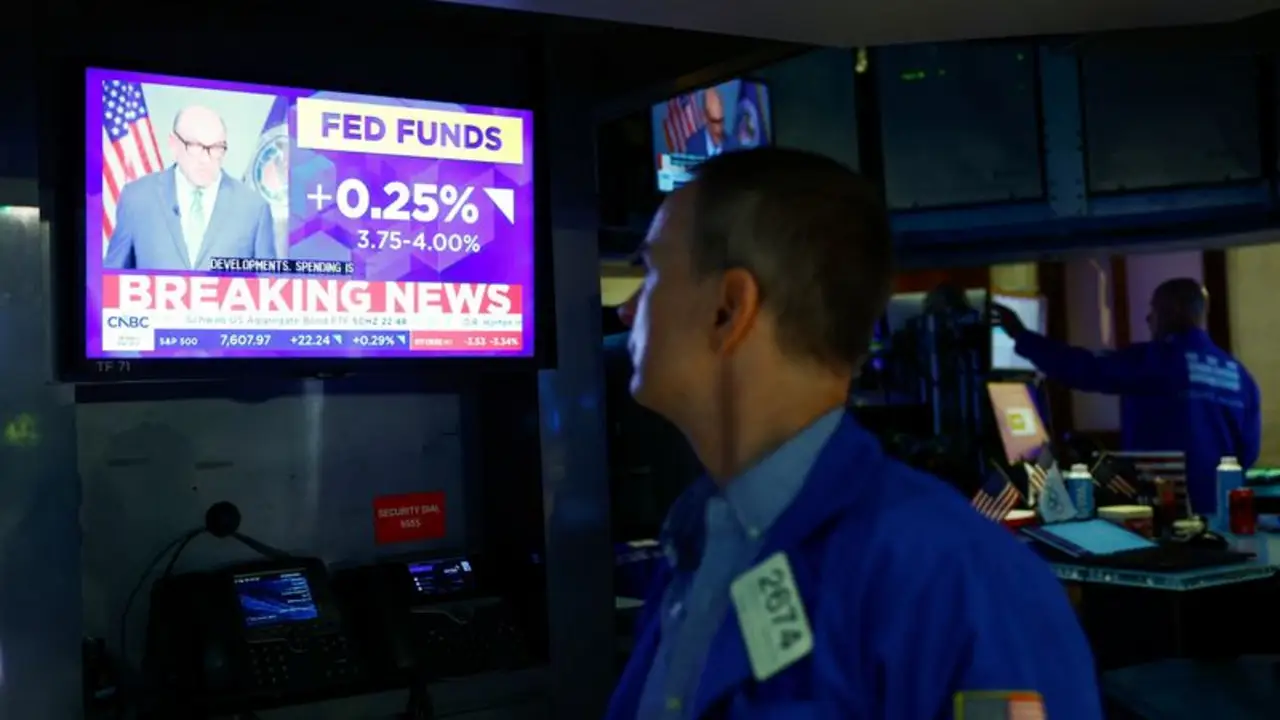 Wall Street reaccionó con alzas ante la baja del petróleo y la suba de tasas de la Fed