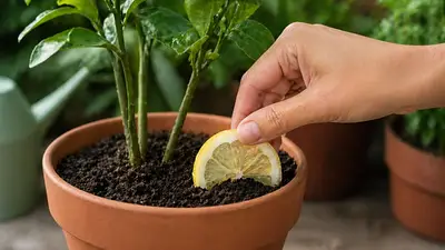 Sorpresa por el jardinero que reveló cómo un limón crudo salvó a todas sus plantas de secarse Sorpresa por el jardinero que reveló cómo un limón crudo salvó a todas sus plantas de secarse