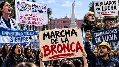 Marcha de la bronca. Marcha de la bronca.