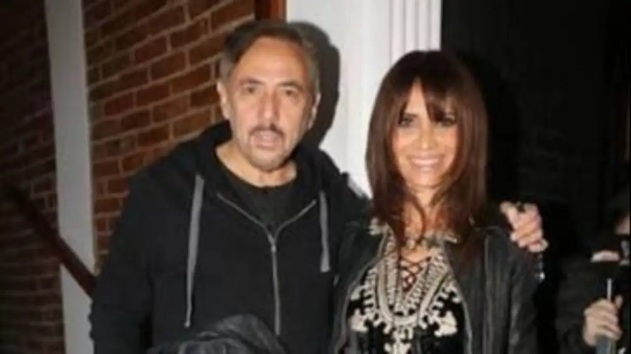 Alejandro Lerner y su esposa Marcela García Ibáñez.