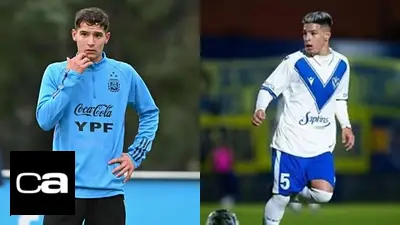 River Plate, Vélez Sarsfield, Thiago Villalba, Simón Prima. River Plate, Vélez Sarsfield, Thiago Villalba, Simón Prima.