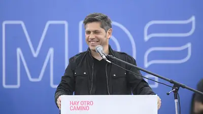 Axel Kicillof cerró el acto anual del MDF: "Hoy vinimos a construir desde cada lugar de la Argentina" Axel Kicillof cerró el acto anual del MDF: "Hoy vinimos a construir desde cada lugar de la Argentina"