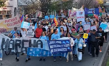 Catamarca se sumó a la Marcha de la Bronca: "Fuera Milei, fuera Jalil" | Marcha de la bronca