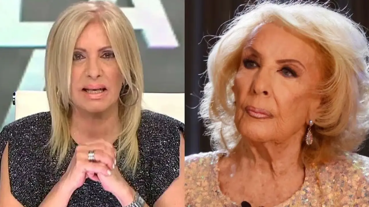 Susana Roccasalvo y Mirtha Legrand.