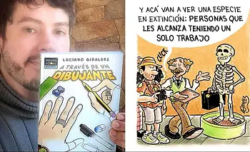 Luciano Giraldez: humor gráfico, crítica social y el nuevo escenario de las redes sociales | Libros