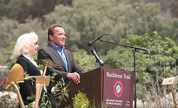 La donación de Schwarzenegger para proteger un sendero natural | Medio ambiente