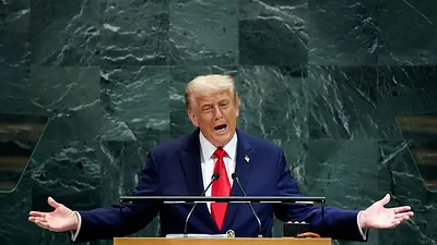 Trump lanzó una amenaza en la ONU: Irán acepta un acuerdo poselecciones en EE.UU. o lo "aniquilará" Trump lanzó una amenaza en la ONU: Irán acepta un acuerdo poselecciones en EE.UU. o lo "aniquilará"