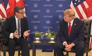 Trump se reunió con el premier británico y hablaron sobre Malvinas | Ee.uu.-reino unido