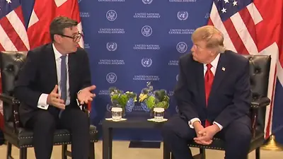Trump se reunió con el primer ministro británico y hablaron sobre Malvinas Trump se reunió con el primer ministro británico y hablaron sobre Malvinas