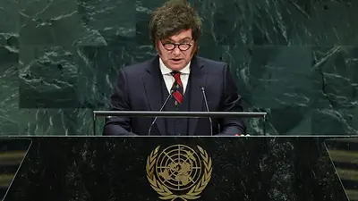 Milei usó la causa Malvinas para criticar a la ONU y prometió no regular la IA Milei usó la causa Malvinas para criticar a la ONU y prometió no regular la IA