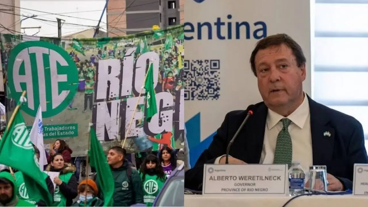 ATE Río Negro le exigió a Weretilneck un límite a los descuentos por mora: "Recibos por 0 pesos"