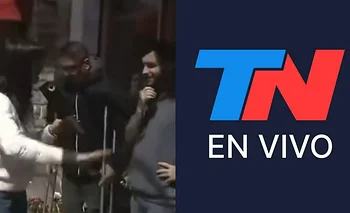 El blooper de una notera de TN en vivo: “Delincuentes” | Televisión 