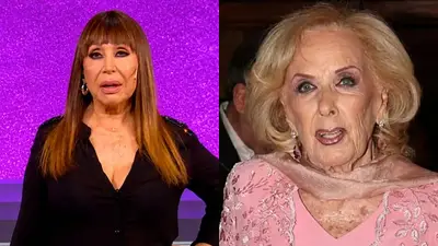 Moria Cásan y Mirtha Legrand. Moria Cásan y Mirtha Legrand.