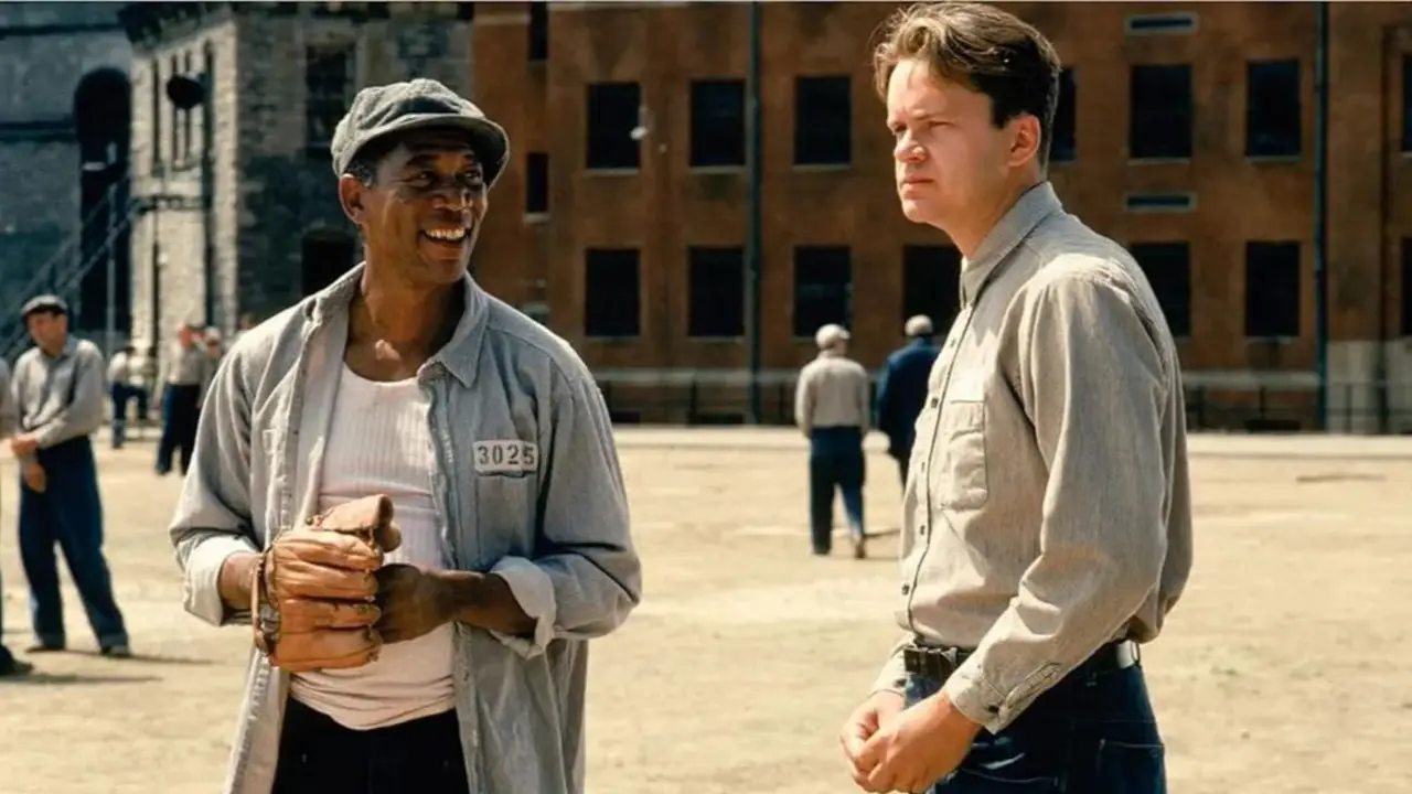 Escena de The Shawshank Redemption