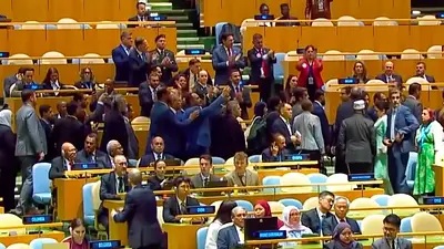 Delegaciones de la ONU vaciaron la sala cuando Netanyahu dio su discurso Delegaciones de la ONU vaciaron la sala cuando Netanyahu dio su discurso