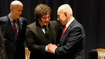 Milei se reunió con su "amigo" Netanyahu y le volvió a repetir su apoyo total Milei se reunió con su "amigo" Netanyahu y le volvió a repetir su apoyo total
