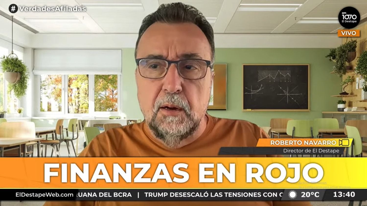 El análisis de Roberto Navarro: "Con esta crisis Milei pierde en primera vuelta" | Crisis financiera