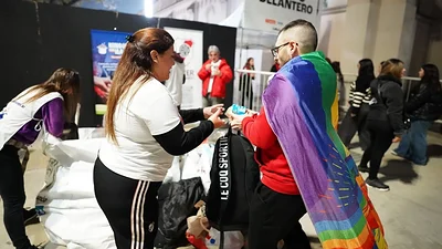 Lali Espósito, "Ningún pibe con hambre". Lali Espósito, "Ningún pibe con hambre".