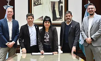 Kicillof desembolsa fondos en municipios a través de Provincia Leasing | Banco provincia