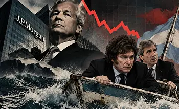 La banca JP Morgan dio otra vez la señal de largada | Riesgo país y corrida