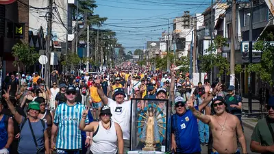 Peregrinación a Luján. Peregrinación a Luján.